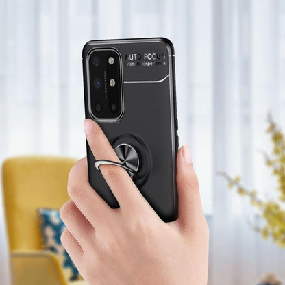 OnePlus 9 Metallic Finger Ring Holder Matte Case