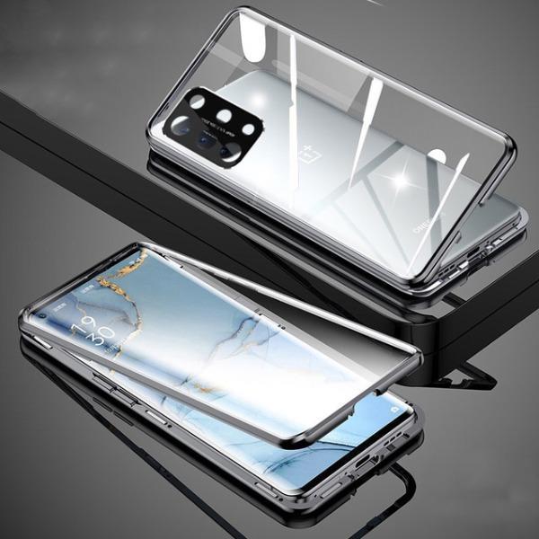 OnePlus Series  Electronic Auto-Fit (Front+ Back) Glass Magnetic Case