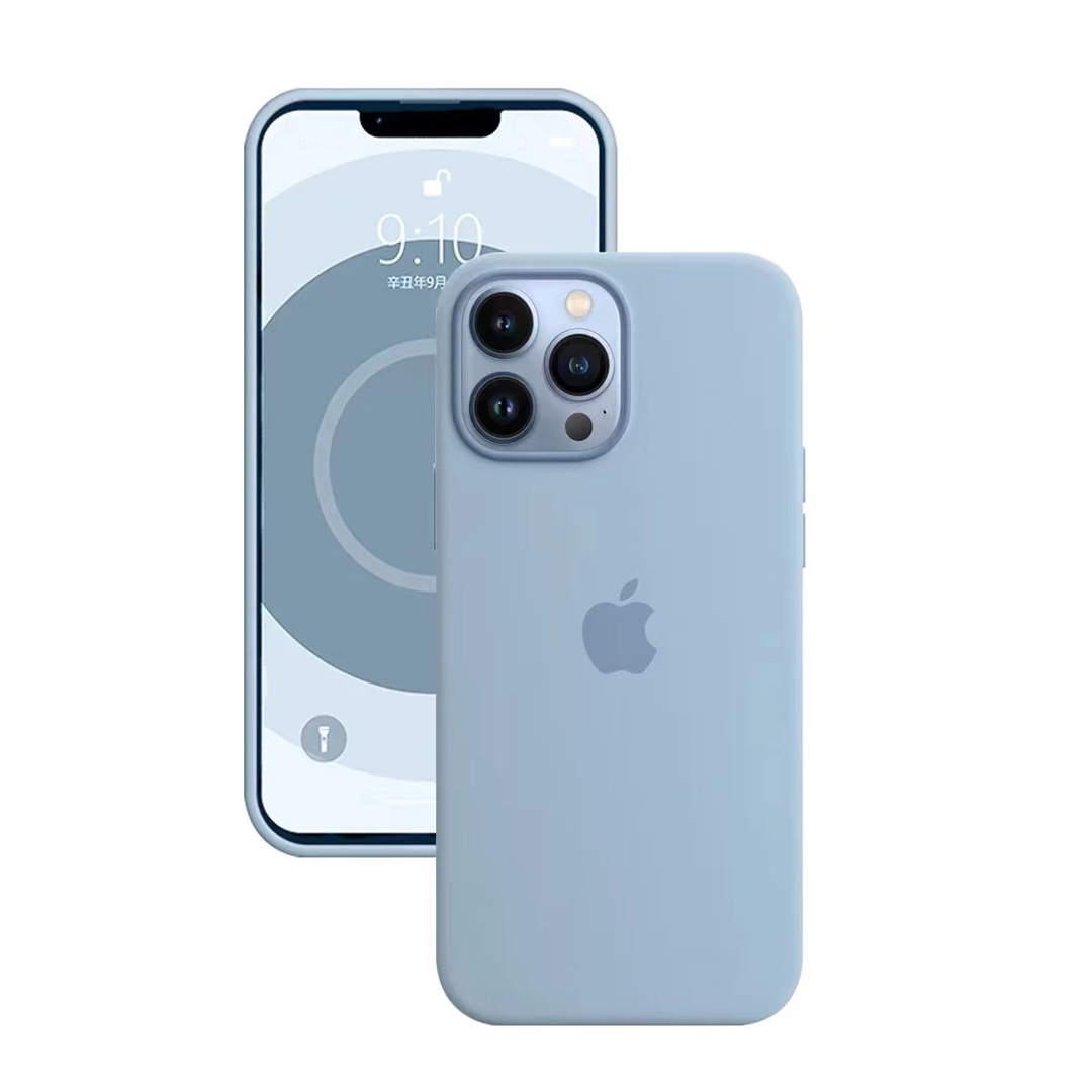 iPhone 14 Plus Liquid Silicone Logo Case