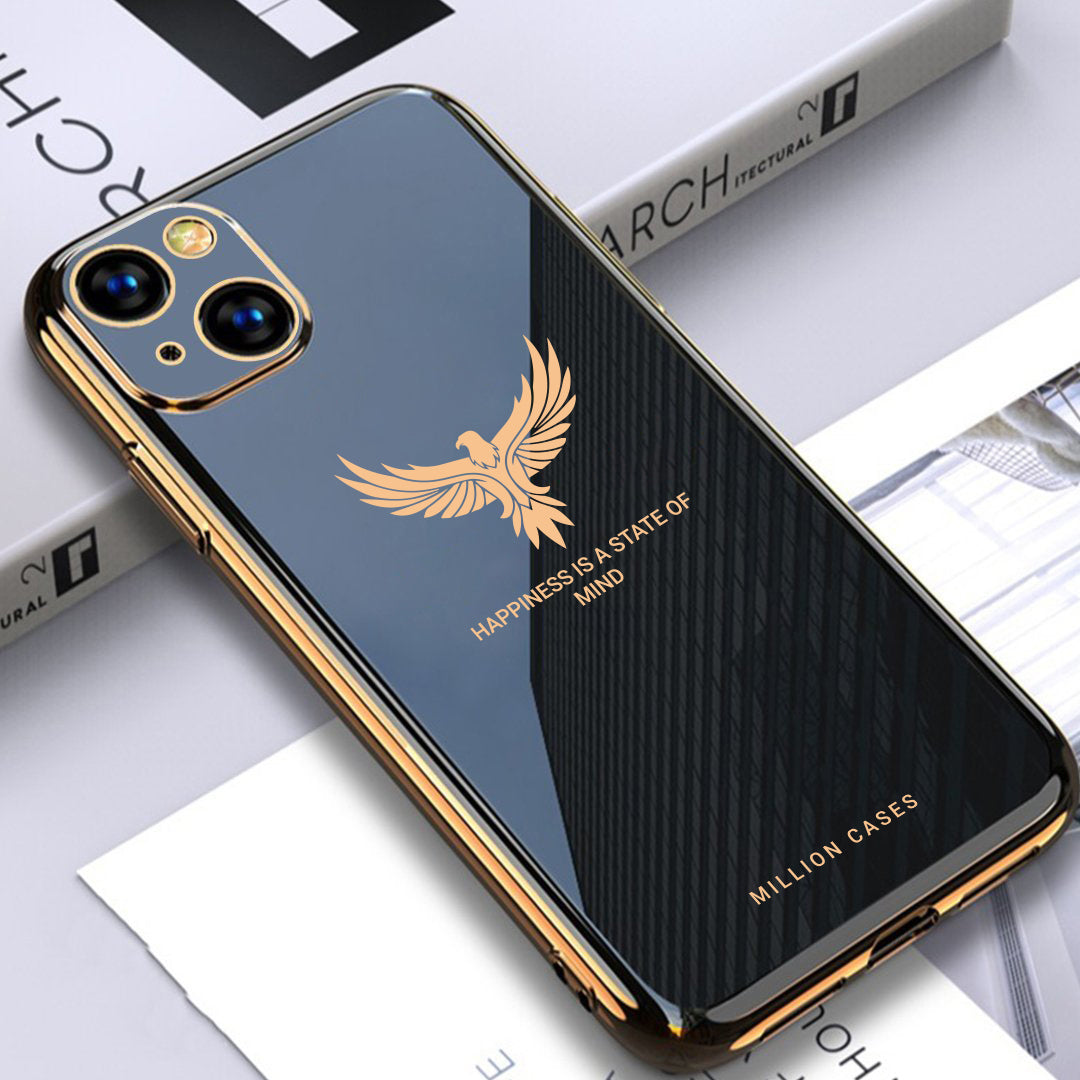 iPhone 11 Series Electroplating Eagle Pattern Case