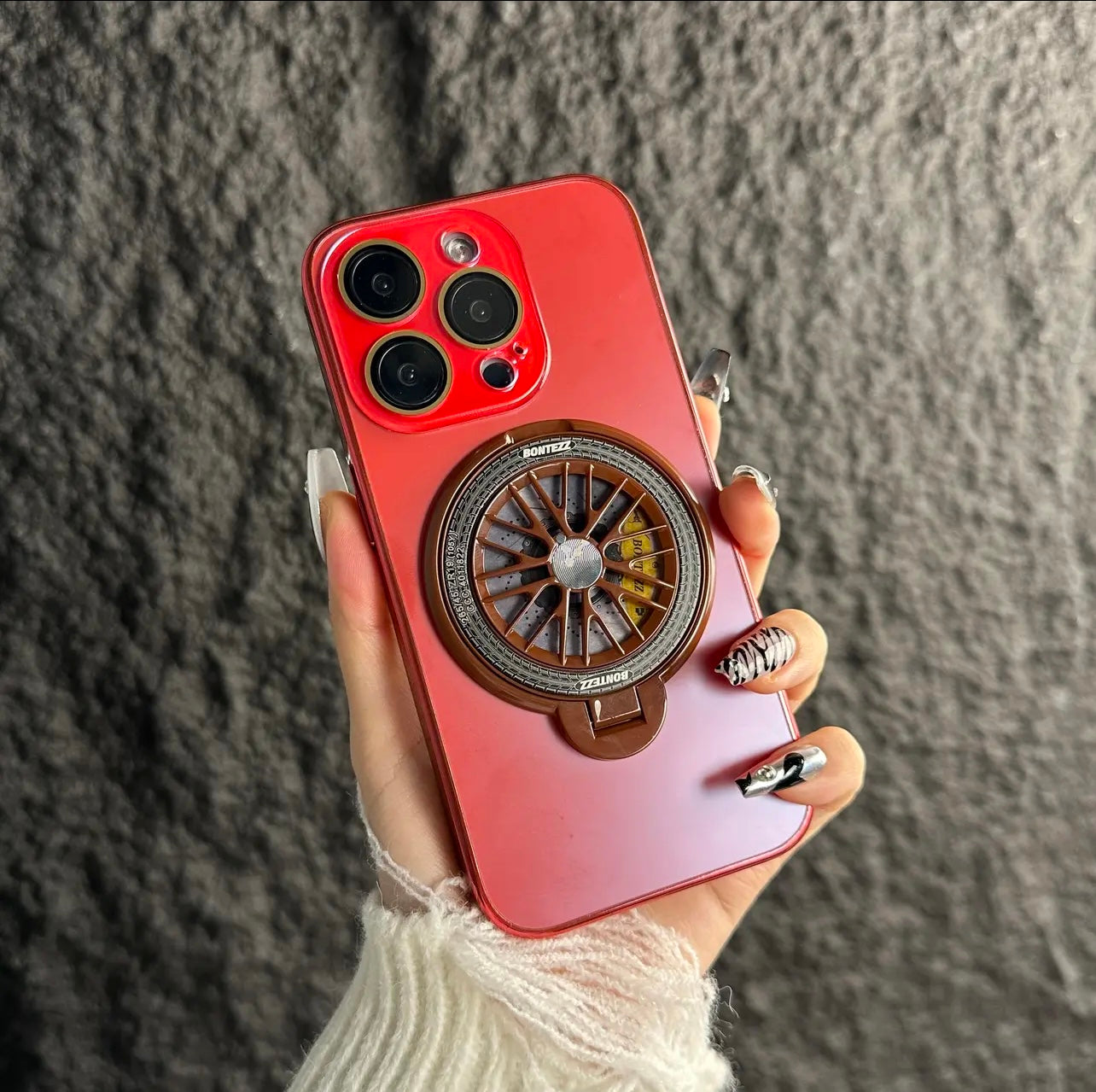 Gyroscope Magnetic Stand iPhone Case