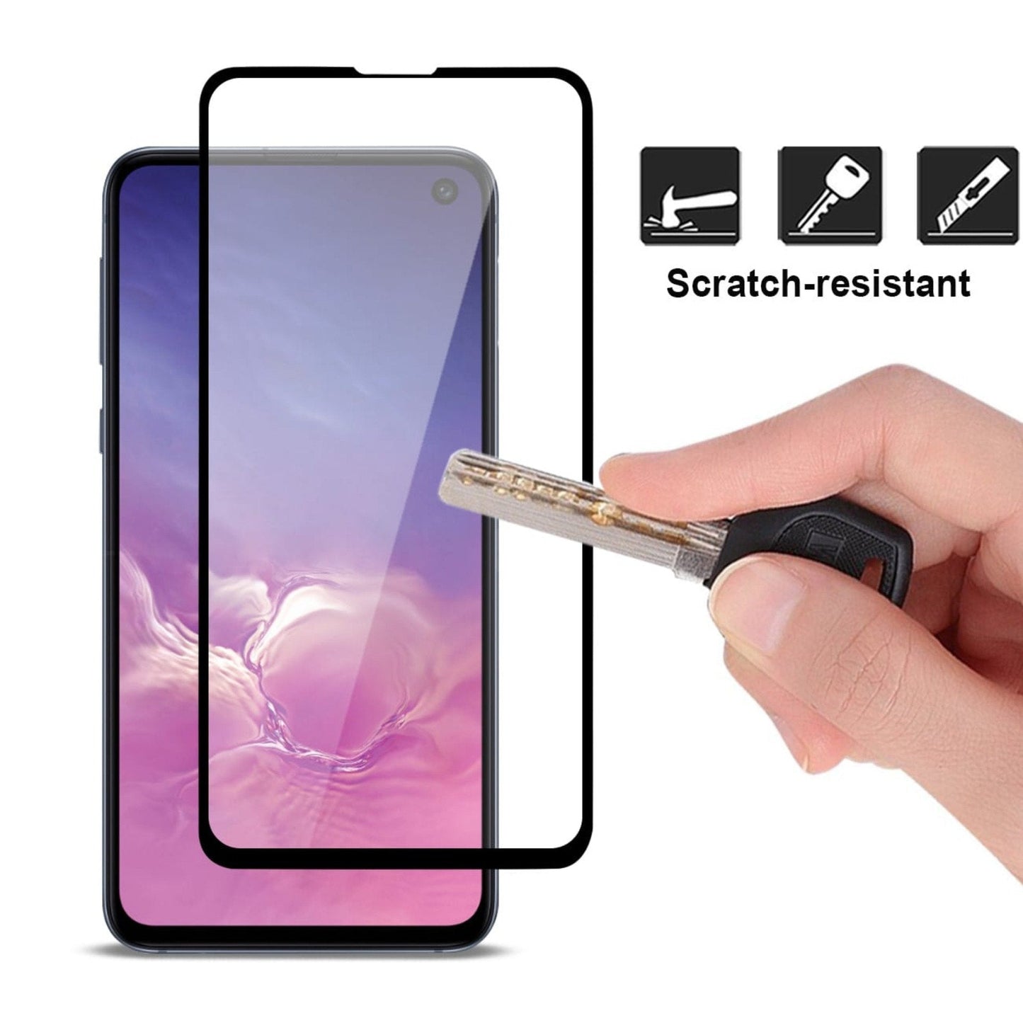 Galaxy S10 Lite 5D Tempered Glass Screen Protector