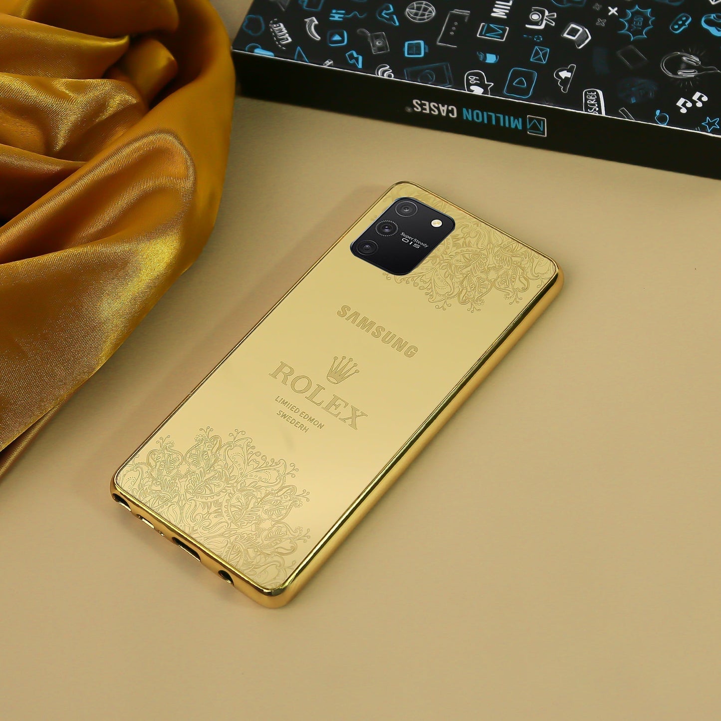 Galaxy Note Series Crafted Gold Luxurious Camera Protective Case