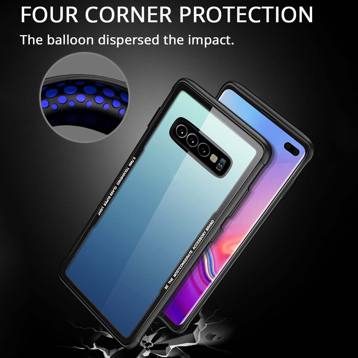 Galaxy S10 Glassium Protective Series Case