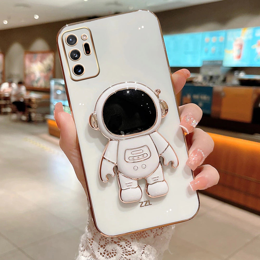 Luxurious Astronaut Bracket Phone Case - Samsung