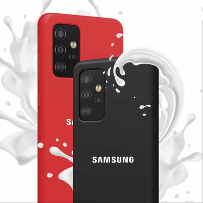 Galaxy A72 Liquid Silicone Logo Case