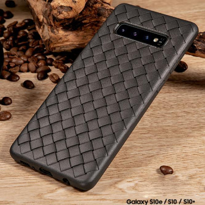 Henks ® Galaxy S10 Ultra-thin Grid Weaving Case