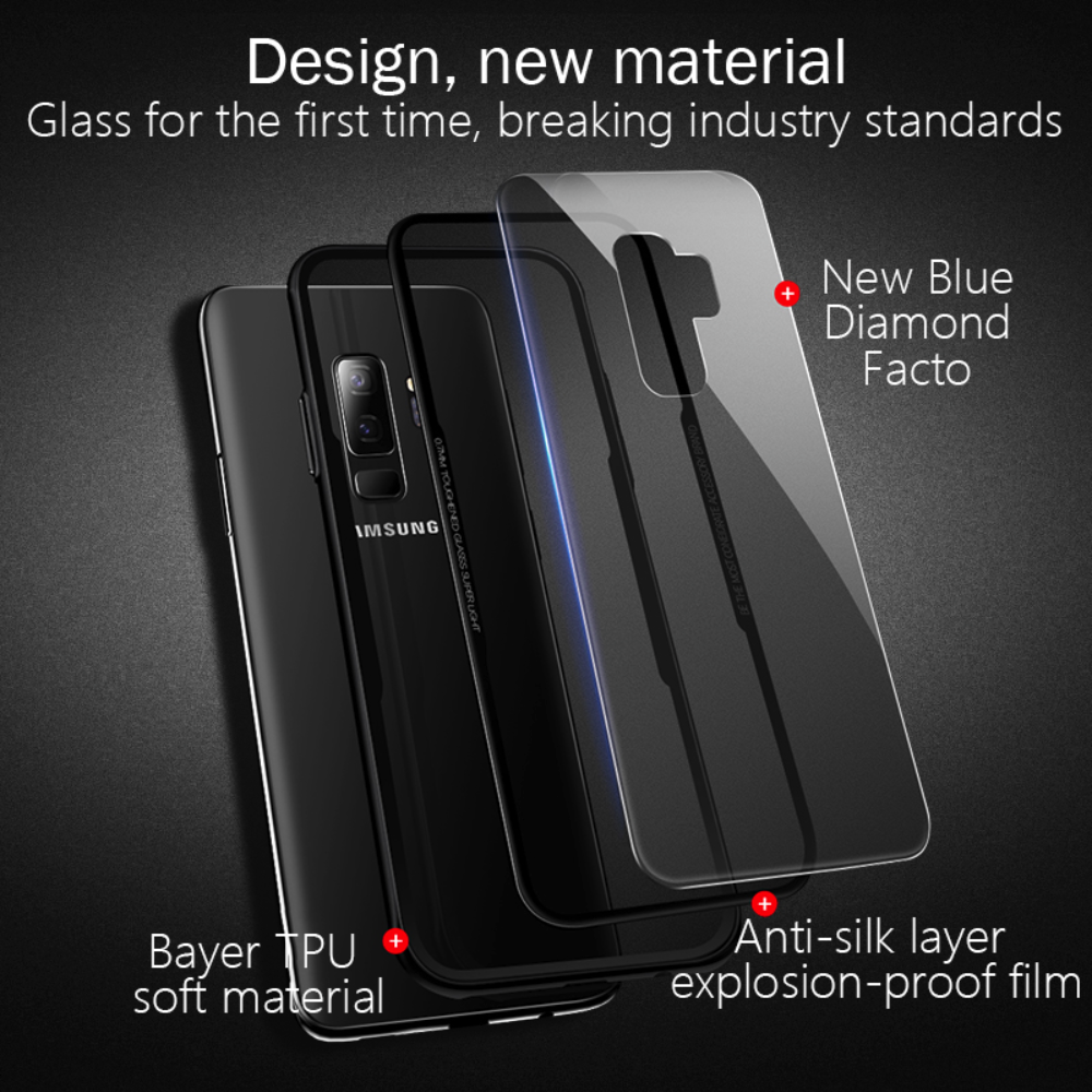 Galaxy S9 Plus Glassium Series Case