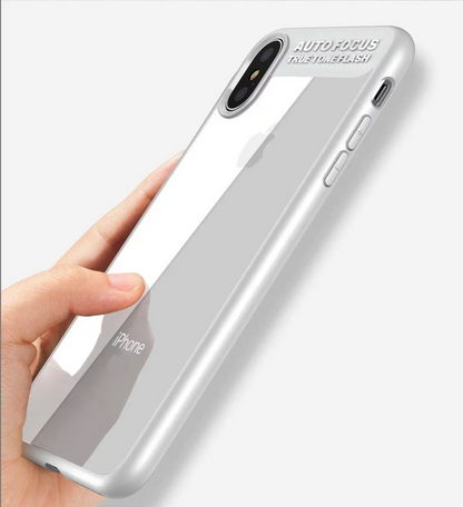 iPhone XS Auto Focus Transparent Slim Case