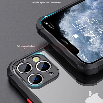 iPhone 11 Series Shockproof Bumper Phone Case with Camera Protection