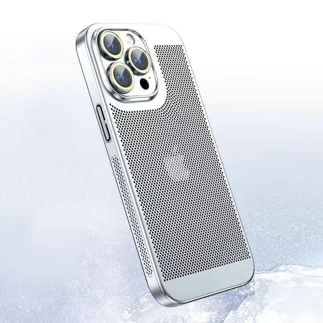 Cooling Metal Phone Case for iPhone