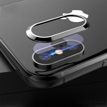 TOTU ® iPhone X Camera Lens Glass Protector and Ring