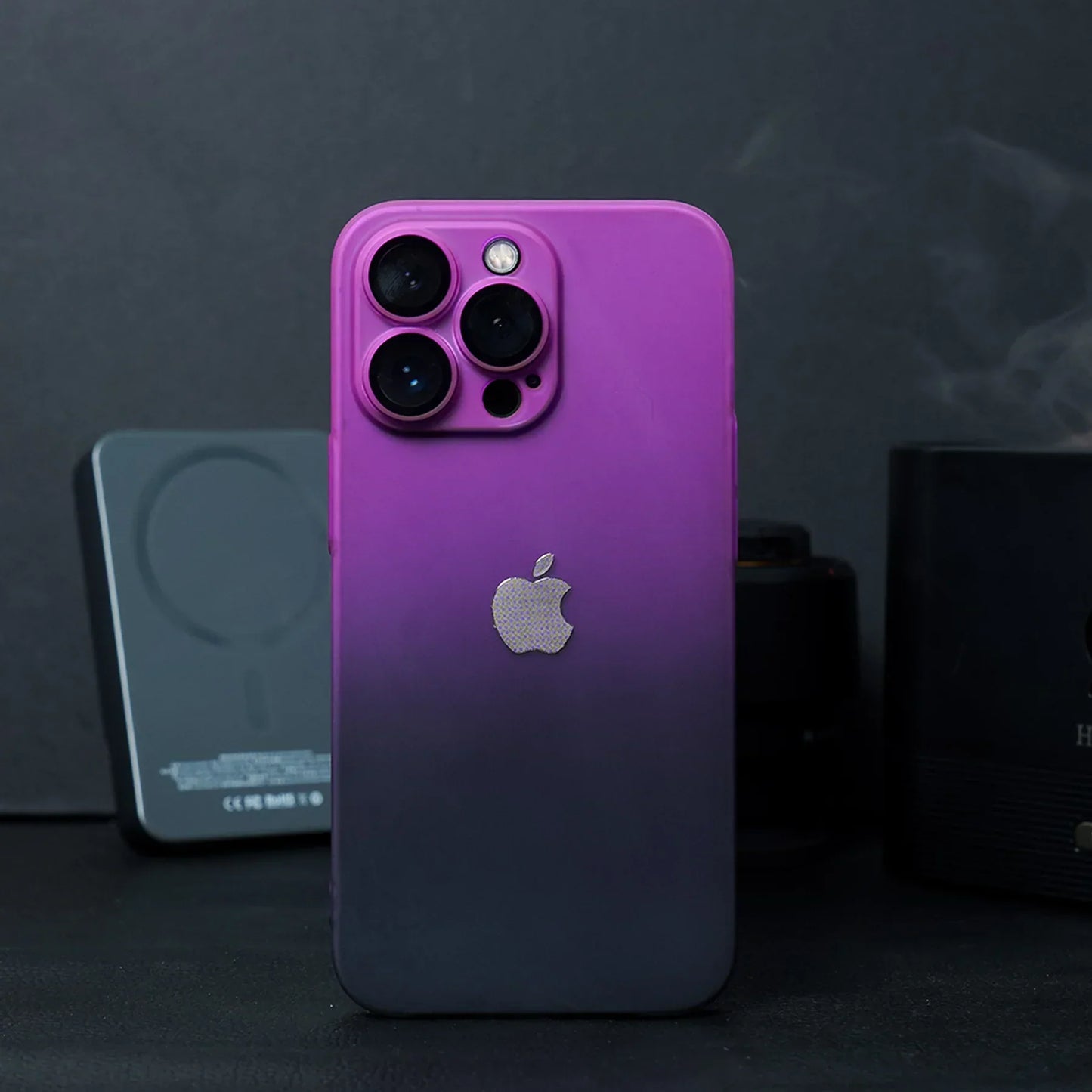 Vibrant Matte Protective Logo case - iPhone