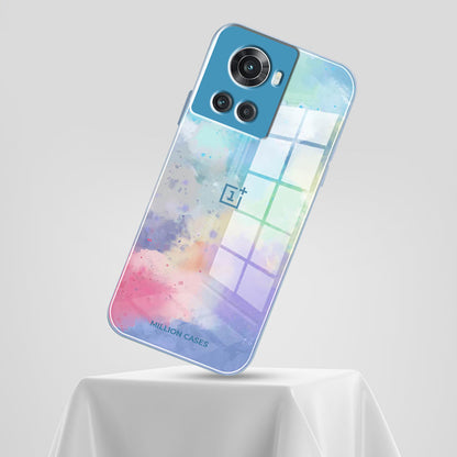 Watercolor Splatter Glass Back Case - OnePlus