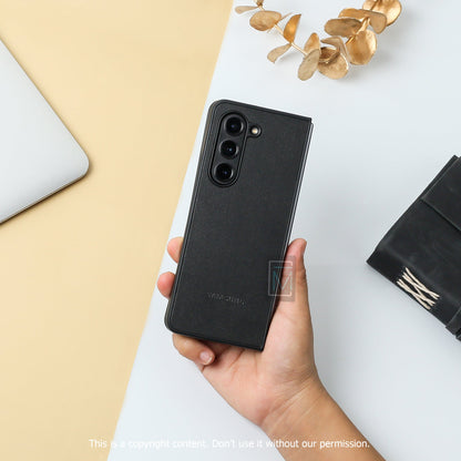 Galaxy Z Fold5 Classy Leather Hybrid Case