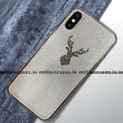 iPhone XS Max Sparkling Deer Pattern Soft Edge Case