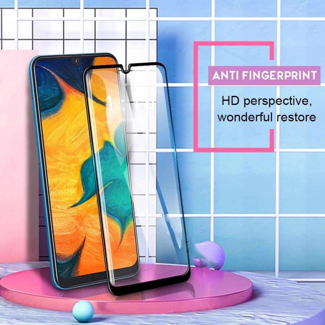 Galaxy A30s Ultra HD Full Coverage Tempered Glass