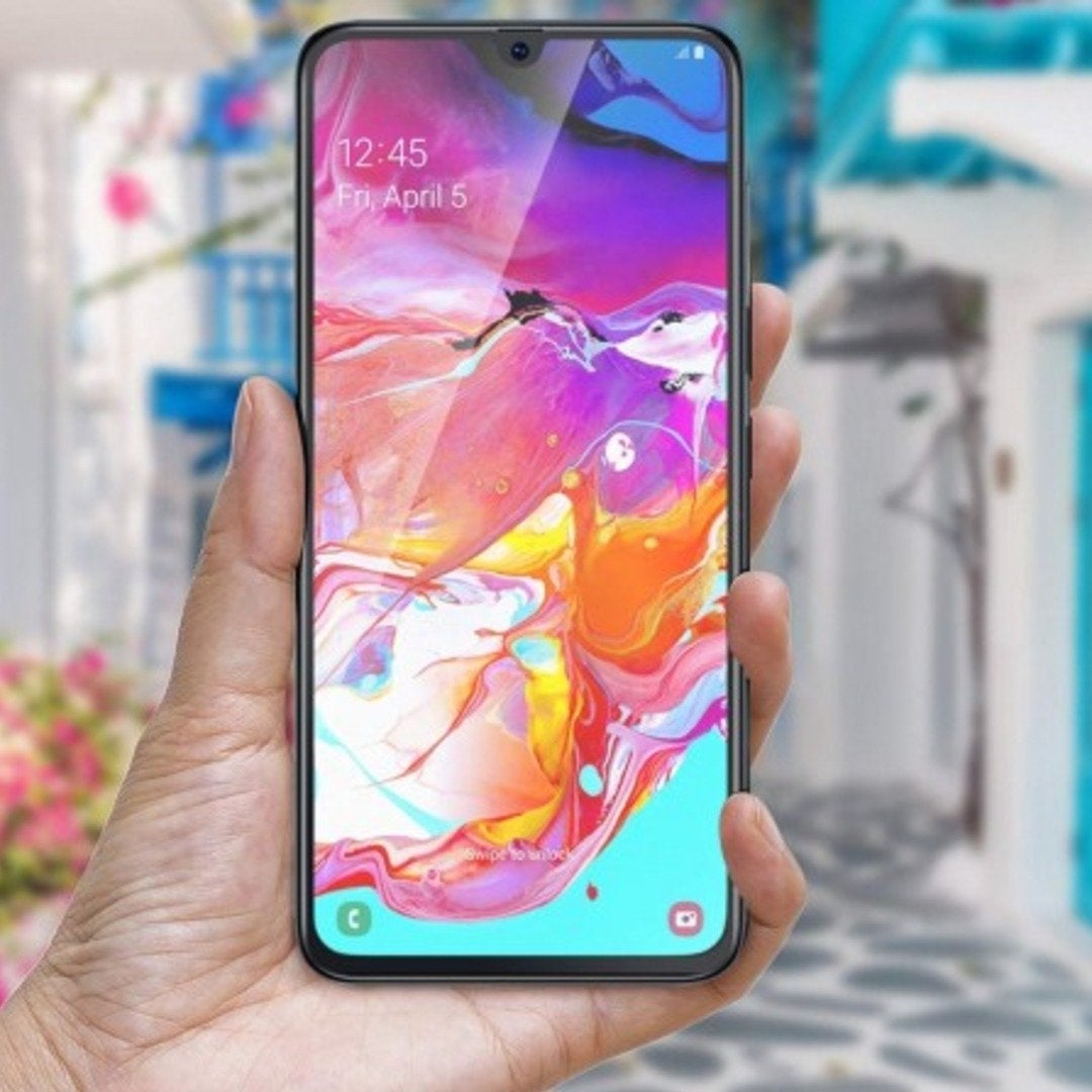 Galaxy A70s 5D Tempered Glass Screen Protector