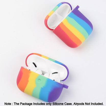 Rainbow Liquid Silicone AirPods Case