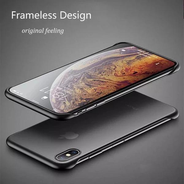 iPhone X Luxury Frameless Transparent Case