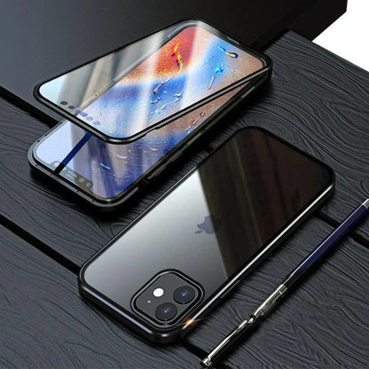 iPhone Series (Front+Back) Magnetic Glass Case