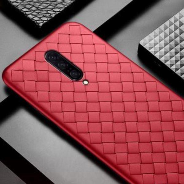 OnePlus 7T Pro Ultra-thin Grid Weaving Case