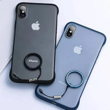 iPhone X Luxury Frameless Transparent Case