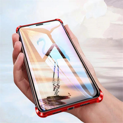 iPhone XR Frameless Auto-Fit (Front+ Back) Magnetic Glass Case