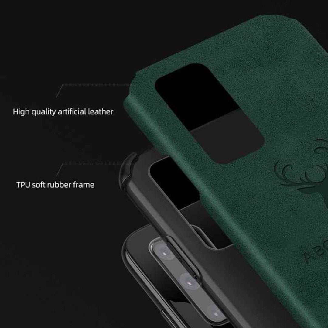 Galaxy A31 Shockproof Deer Leather Texture Case