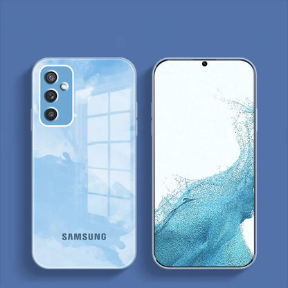 Colorful Wave Glass Phone Case - Samsung