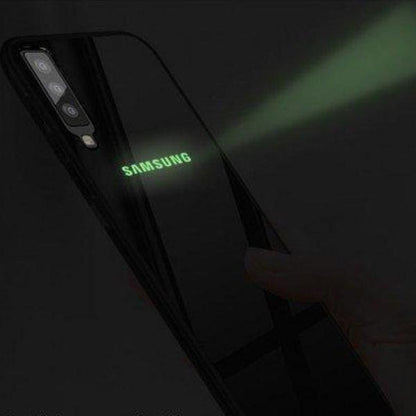 Galaxy A70 Radium Glow Light Illuminated Logo 3D Case