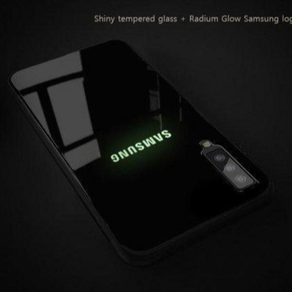 Galaxy A70 Radium Glow Light Illuminated Logo 3D Case