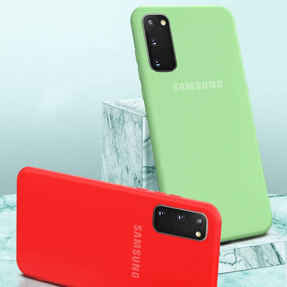 Galaxy S20 Liquid Silicone Logo Case