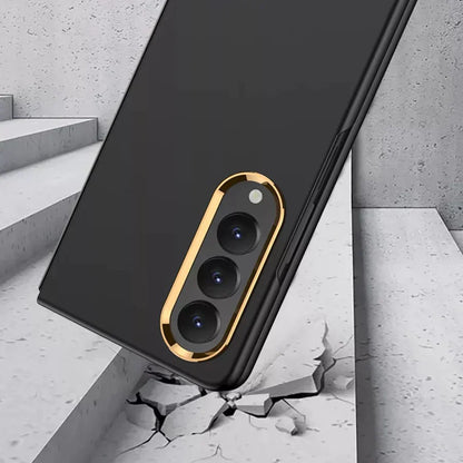 Galaxy Z Fold4 Camera Edge Gold Plated Case