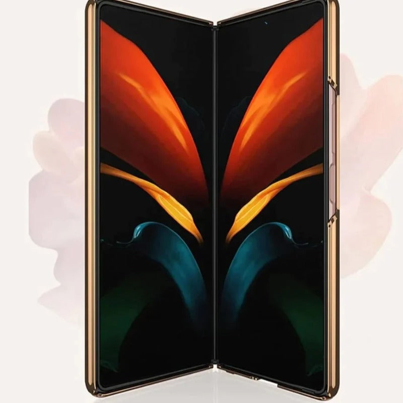 Galaxy Z Fold5 Lion Pattern Glass Case