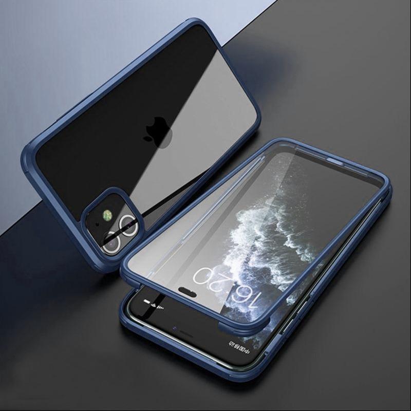 iPhone 12 (Front+Back) Hybrid Design Fiber Case