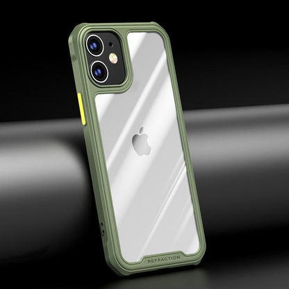 iPhone 12 Pro Durable Shockproof Refraction Fiber Case