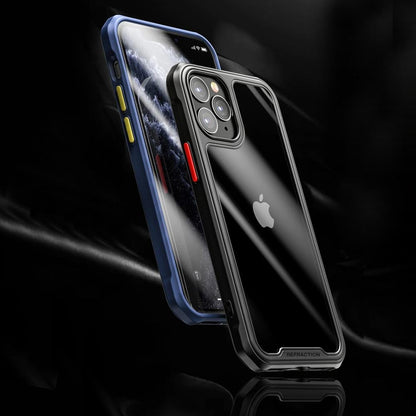 iPhone 12 Mini Durable Shockproof Refraction Fiber Case