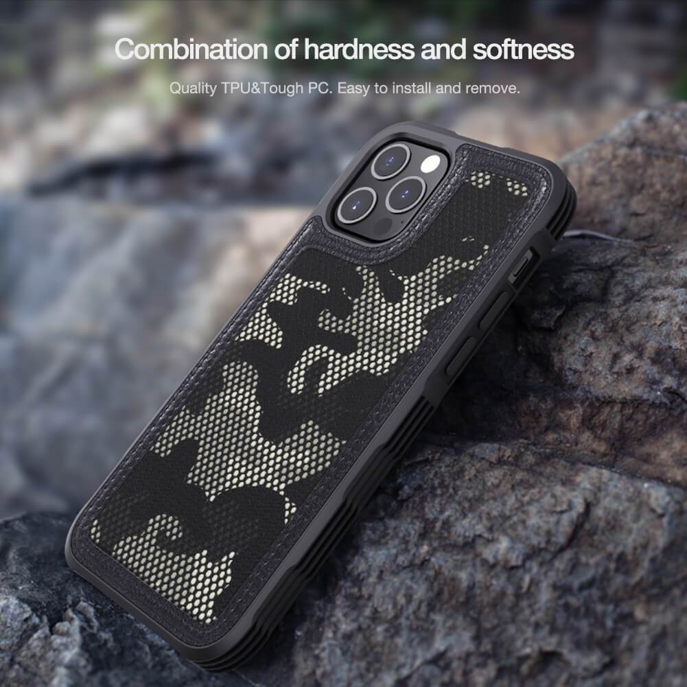 Nillkin ® iPhone 12 Pro Camouflage Pattern Cloth Case