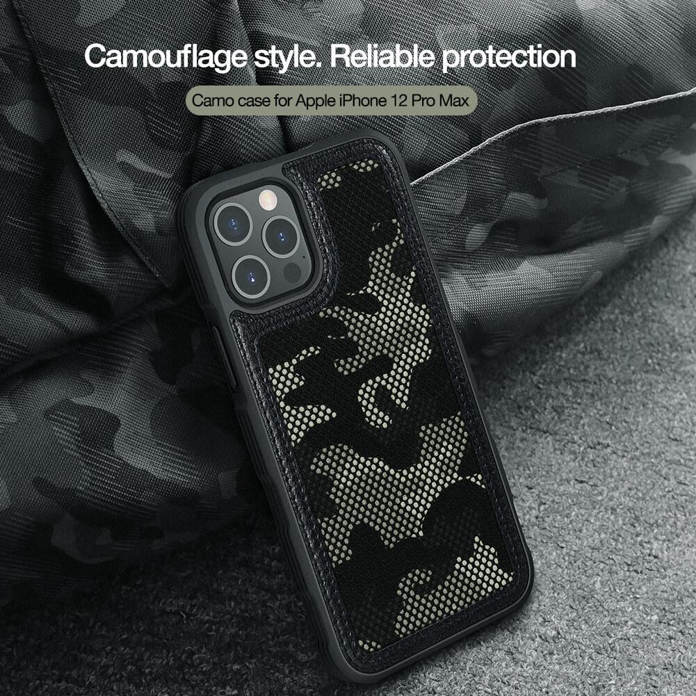 Nillkin ® iPhone 12 Pro Camouflage Pattern Cloth Case