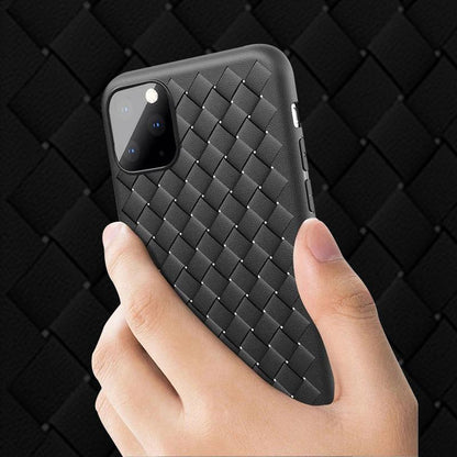 iPhone 12 Series Ultra-thin Grid Weaving Case