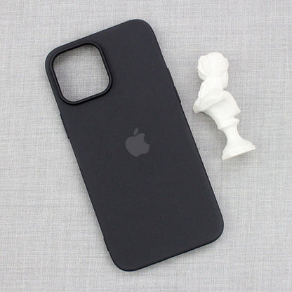 iPhone Series Liquid Silicone Logo Case