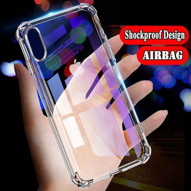 MK ® iPhone XR King Kong Anti Shock TPU Transparent Case