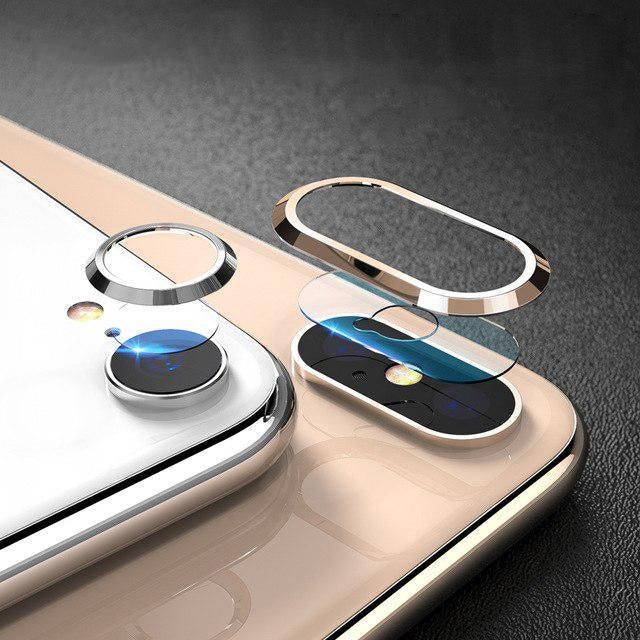 TOTU ® iPhone XR Camera Lens Glass Protector and Ring