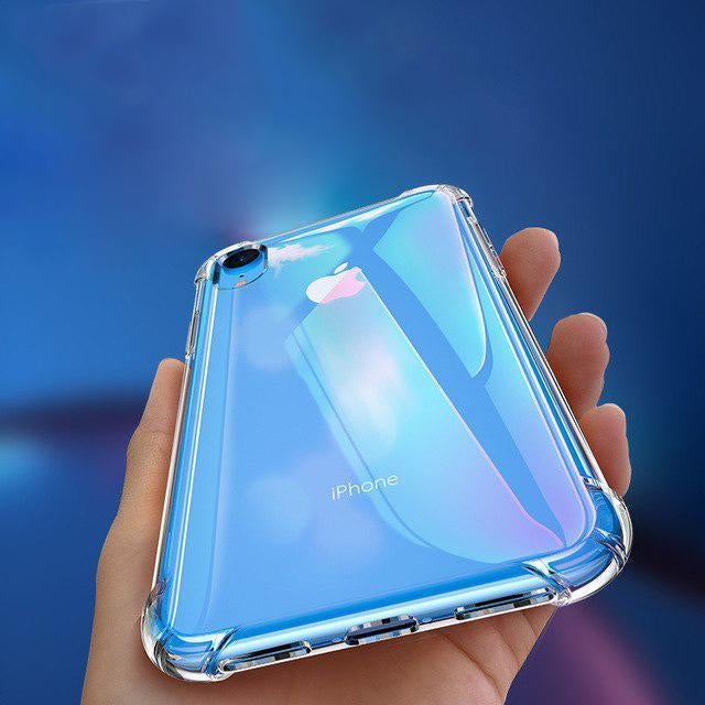 MK ® iPhone XR King Kong Anti Shock TPU Transparent Case