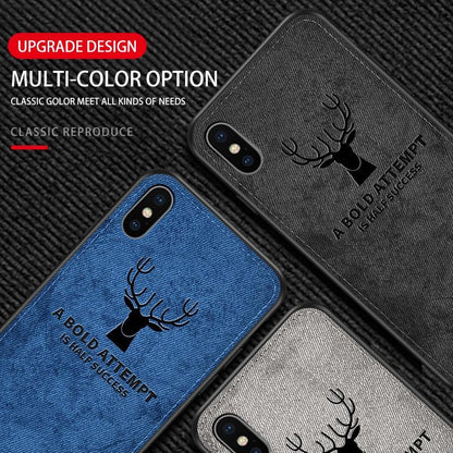 iPhone X Deer Pattern Inspirational Soft Case