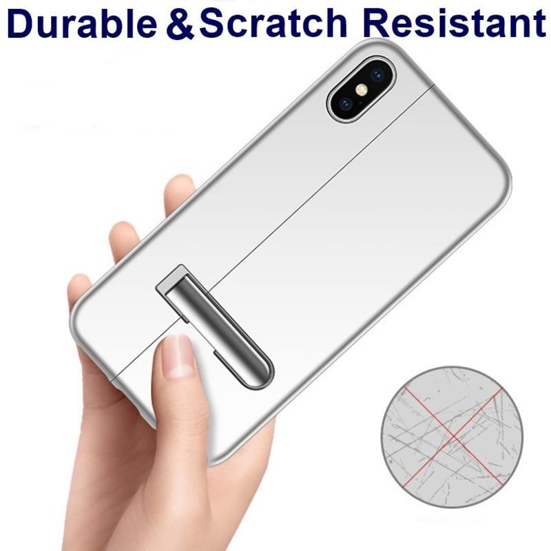 iPhone X Auto-Fit Magnetic Colour Contrast Kickstand Case