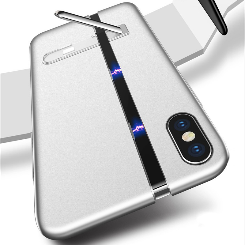 iPhone X Auto-Fit Magnetic Colour Contrast Kickstand Case