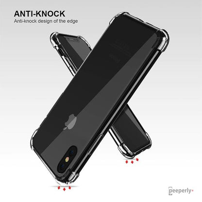 MK ® iPhone X King Kong Anti Shock TPU Transparent Case