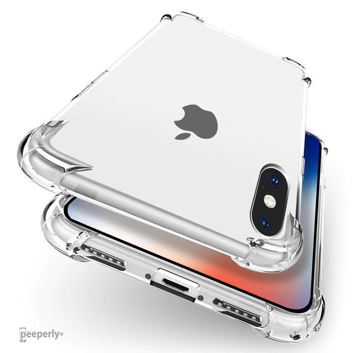 MK ® iPhone XS King Kong Anti Shock TPU Transparent Case